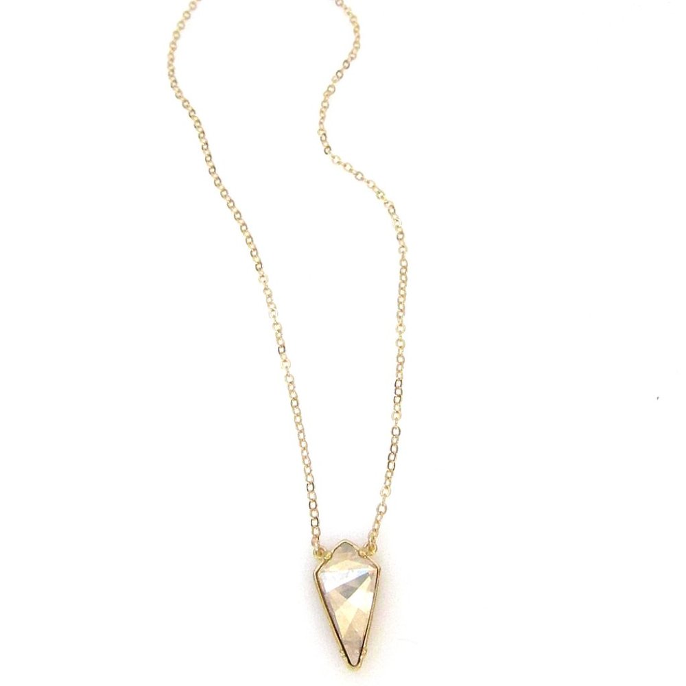 "Kite" Pendant w/ Swarovski Crystal Necklace